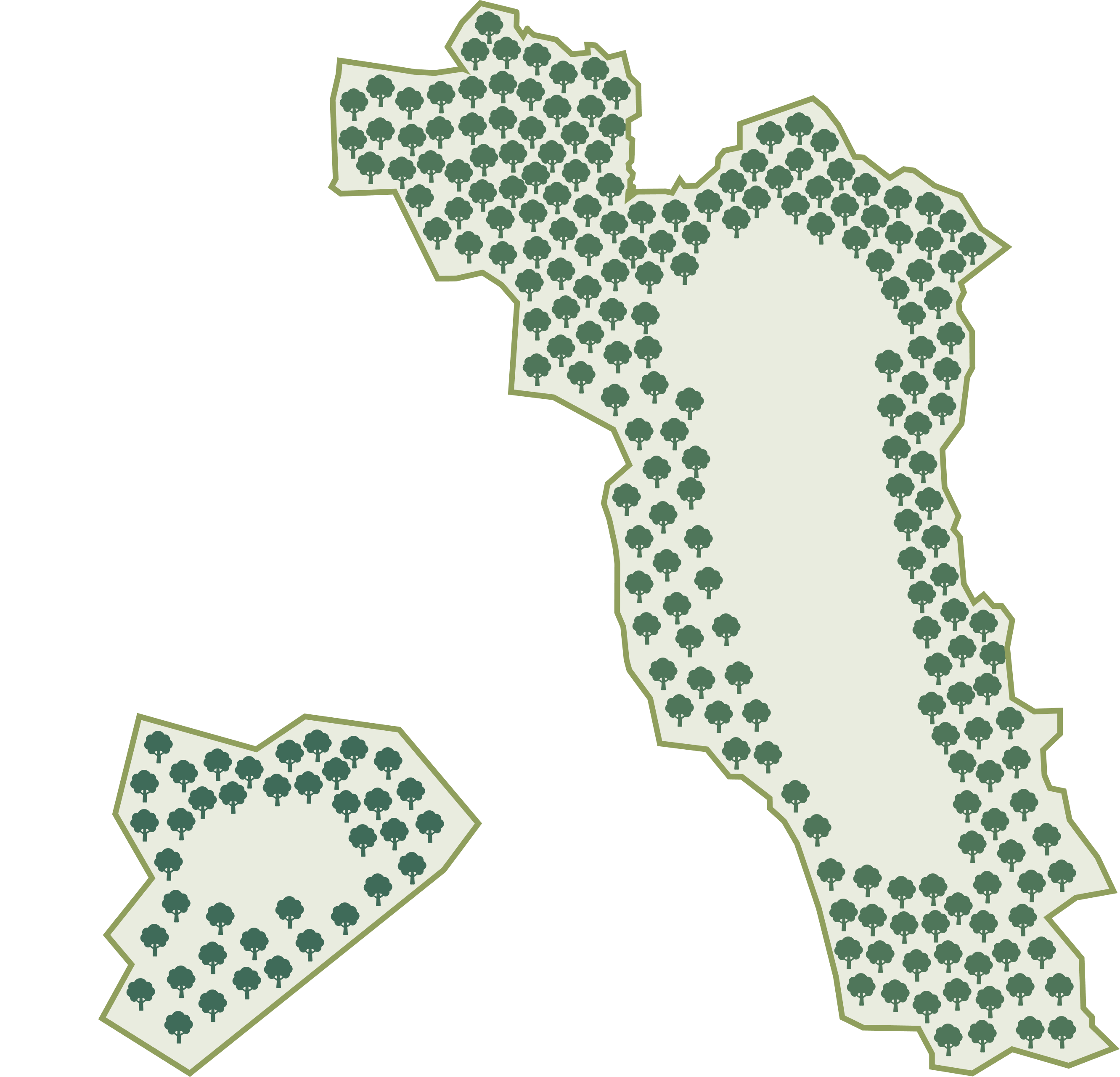 Map of Vayots Dzor region